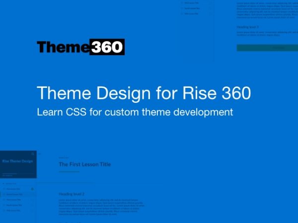 Theme Design for Rise 360